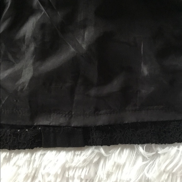 SALE!!! BLACK EMBELLISHED MINI SKIRT SIZE 2 - Picture 8 of 8